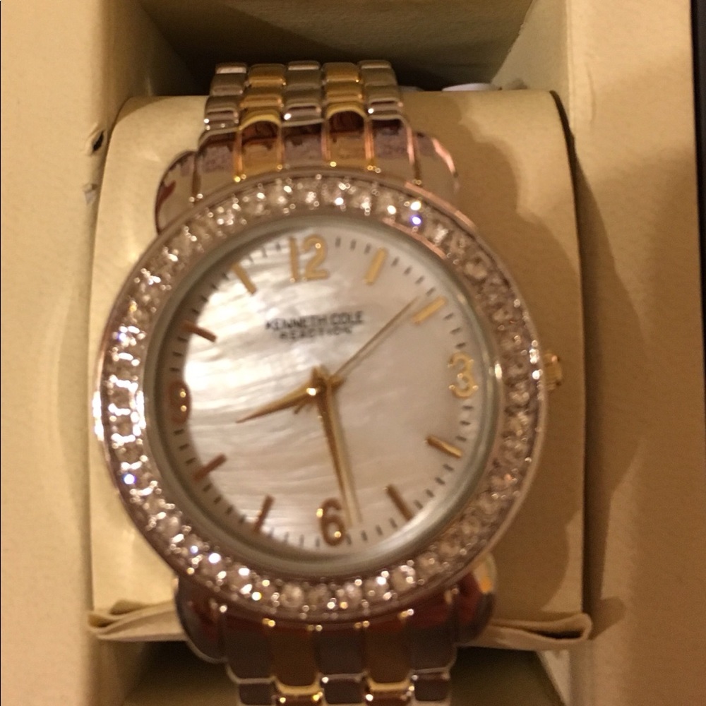 Kenneth Cole New York watch with diamond accents